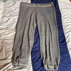 Loose gray sweatpants, loose on the waist, made by Love Tree, small